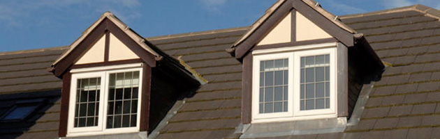 Loft conversion with dormer windows